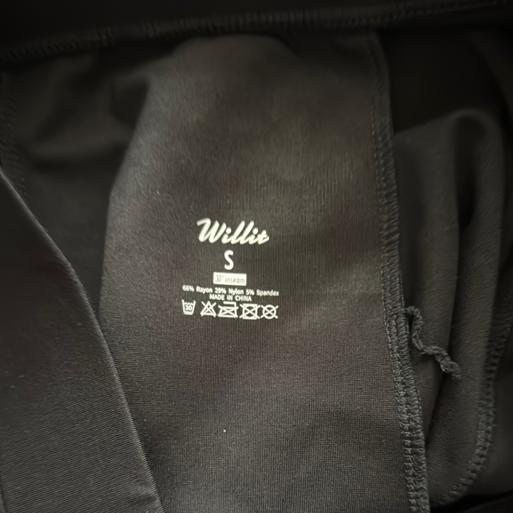 Women's Black Slim Fit Pants - Picture 2 of 3